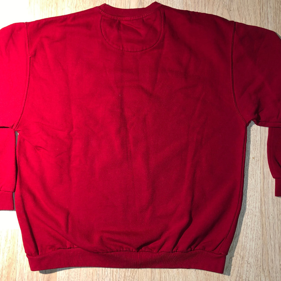 CHAPS Ralph Lauren Red Flag Sweater – “CRL” Knit Pullover, Patriotic USA - Picture 5 of 5